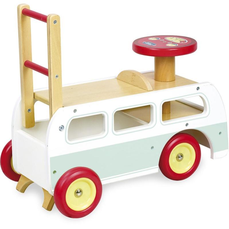 Minibus porteur - 2 en 1 - L 44 x l 43 x H 26 cm - Multicolore | Leroy Merlin
