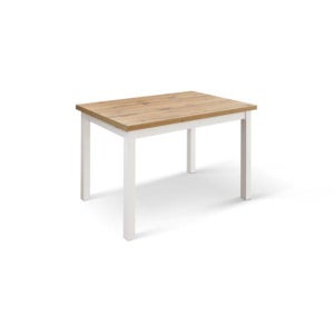 Tavolo Intrecciato SAB323 80x80 Cm - Bianco, Design Moderno E Pratico - Foto 2