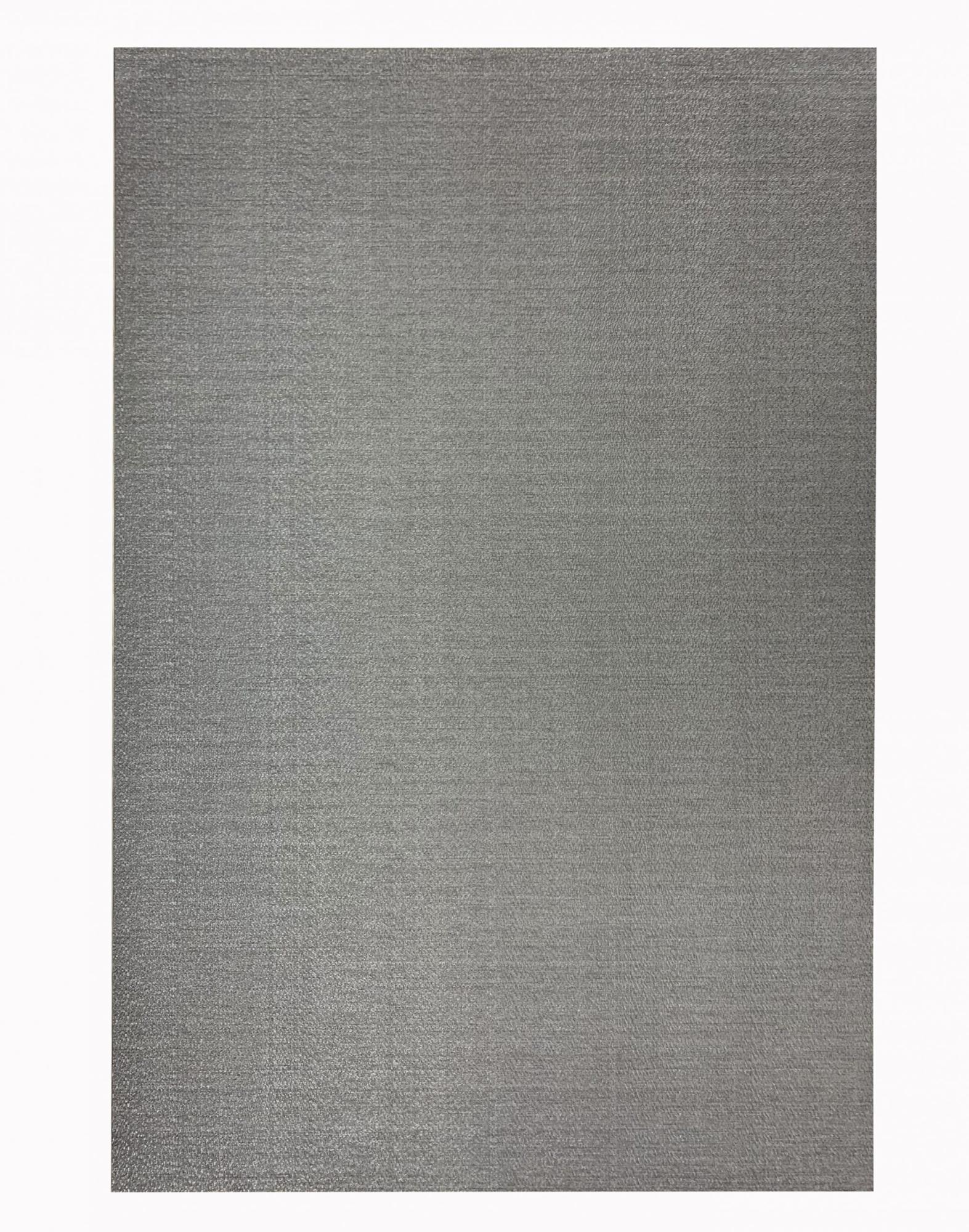 Alfombra resistente vinil 801, alfombras tadi &imperio 1979, color gris plata, 200x300 cm