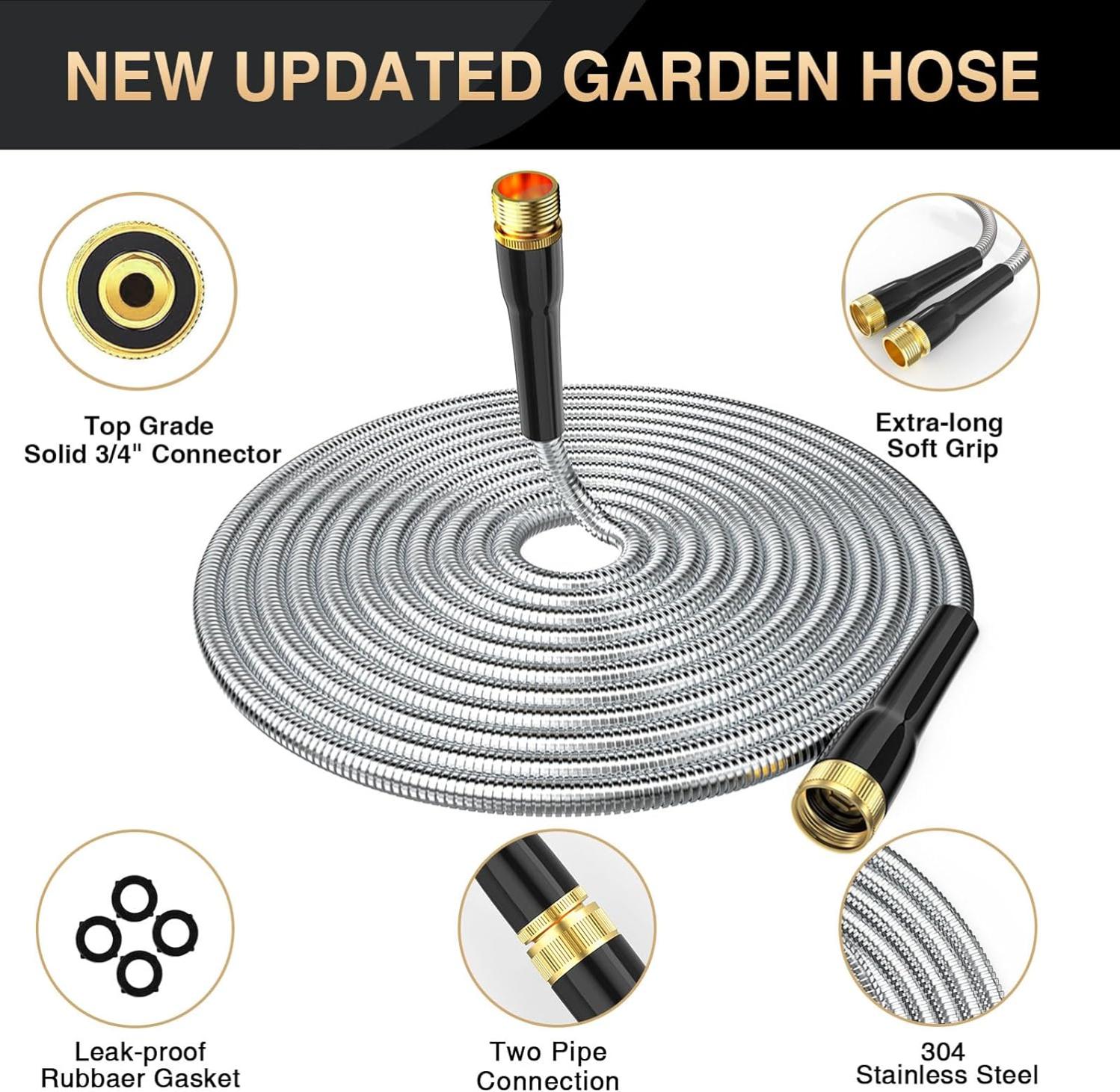 4 Connecteurs Pouce Pour Tuyau Arrosage - Buse Robuste Multifonction Jardin, Lavage, Irrigation