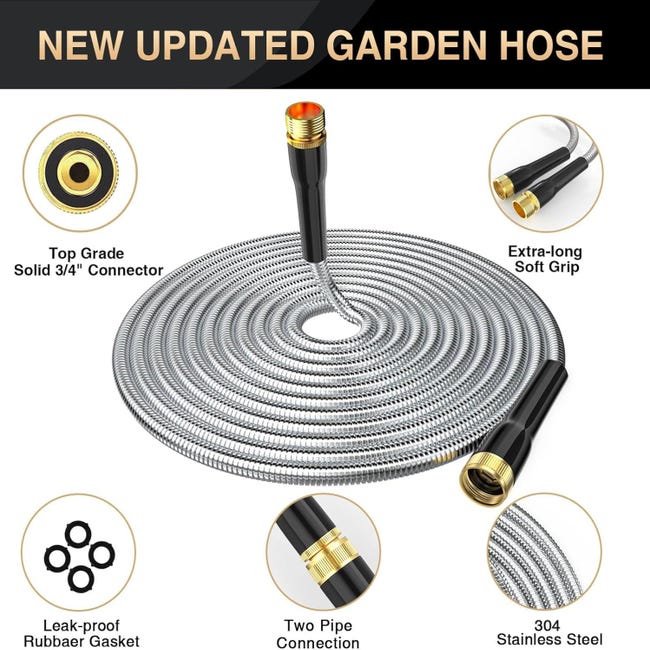 4 Connecteurs Pouce Pour Tuyau Arrosage - Buse Robuste Multifonction Jardin, Lavage, Irrigation