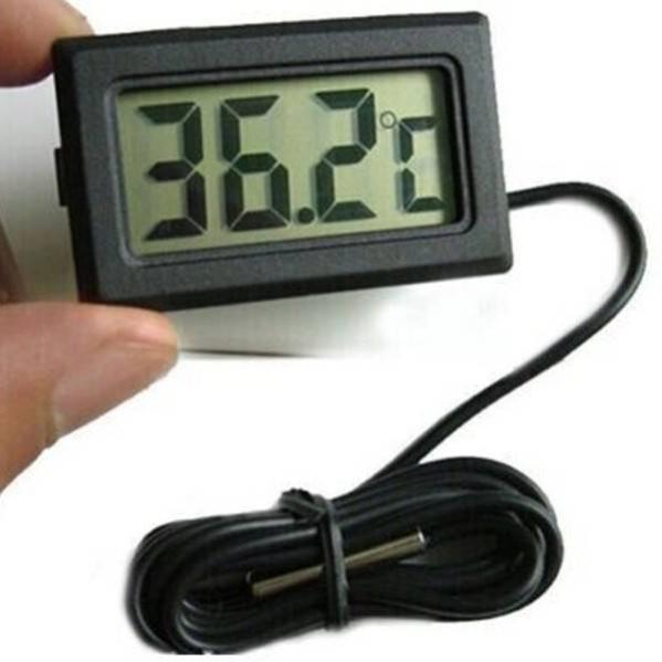 Termometro Auto Digitale Con Sonda Esterna - Monitoraggio Temperatura Interna/Esterna Con Display LCD - Foto 3