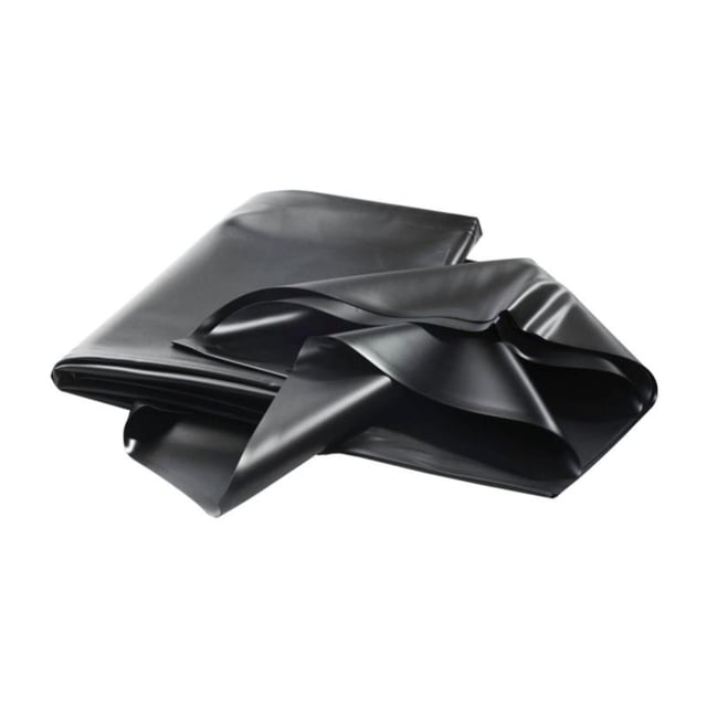Telo Puro in PVC UV Nero Atossico per Laghetto Giardino 0,5mm 6x4 metri - 24 mq