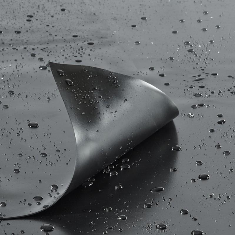 Telo Puro in PVC UV Nero Atossico per Laghetto Giardino 0,5mm 2x3 metri - 6 mq - 2