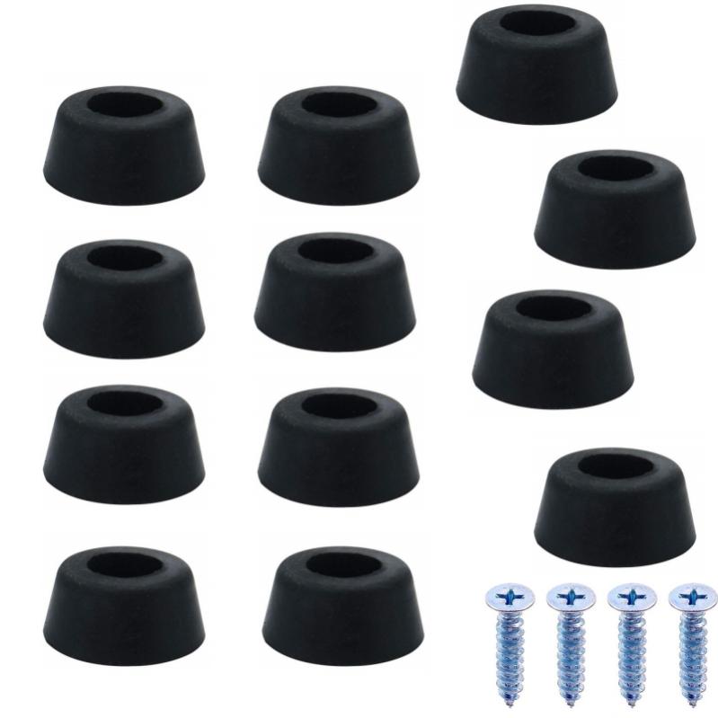 10 Pattini Rotondi Per Mouse Da Gaming – 0.6 Mm, Bianchi (Sostituzione)