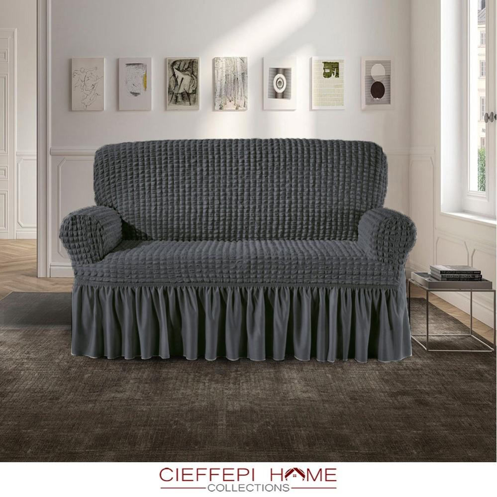 MAXIJIN Copripoltrona Elastico con Orecchie Copridivano Jacquard 1 pezzo Poggiatesta Copridivano Poltrona con Schienale Largo (Beige Chiaro