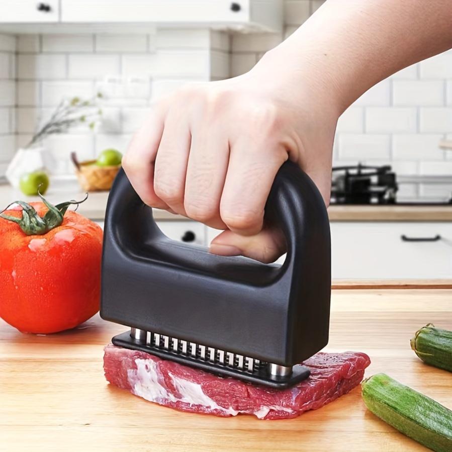 Attendrisseur de viande en acier inoxydable - Outil de cuisine Attendrisseur de viande en acier inoxydable - Outil de cuisine