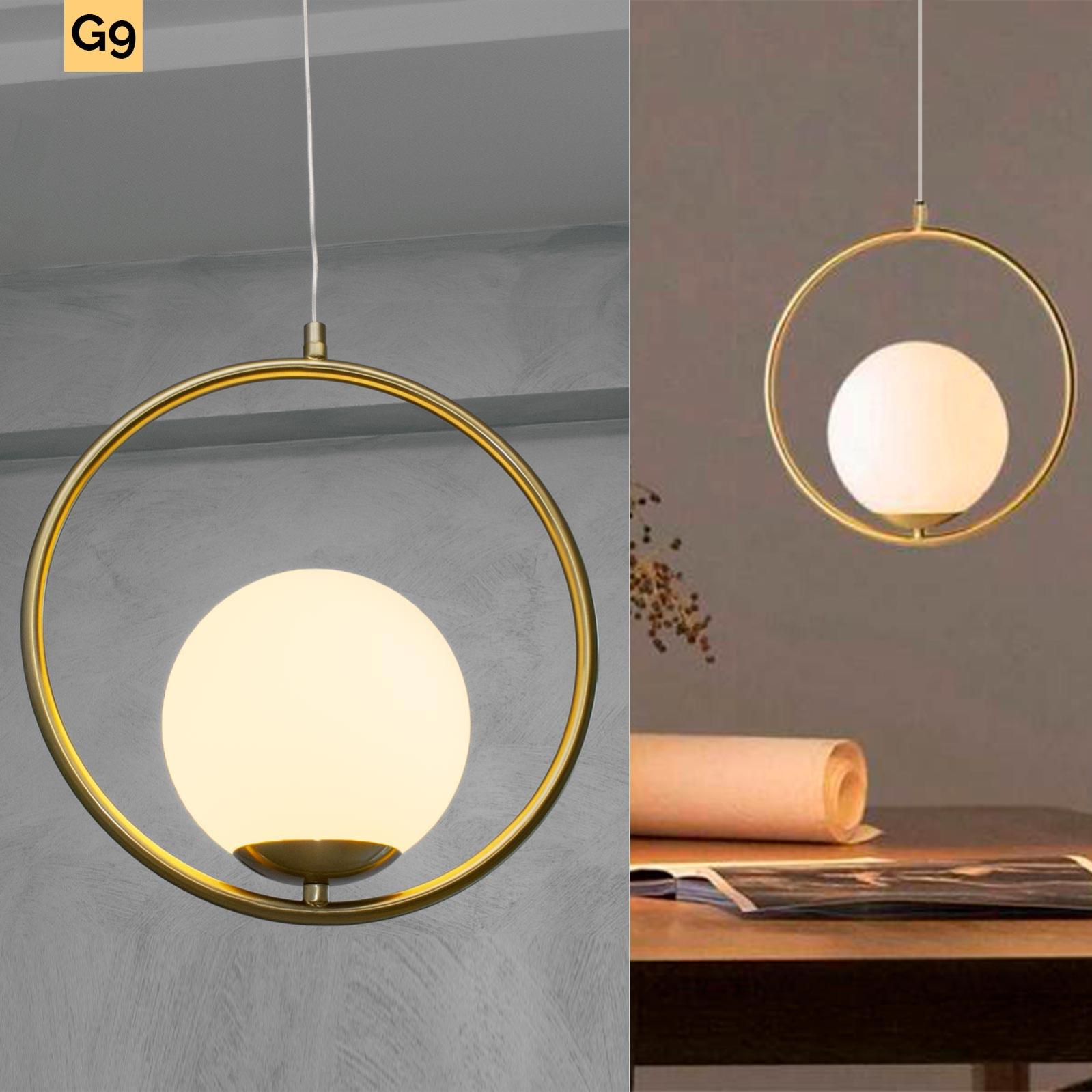 Lampadario A Sospensione Marley Con Paralume In Metallo Bianco E LED, Dimmerabile, Dal Design Senza Tempo