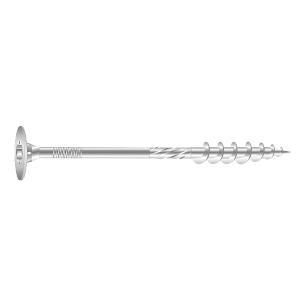 Vis charpente TEKOR Tête fraisée TF Cranté TORX T40 10X100 Filetée sur