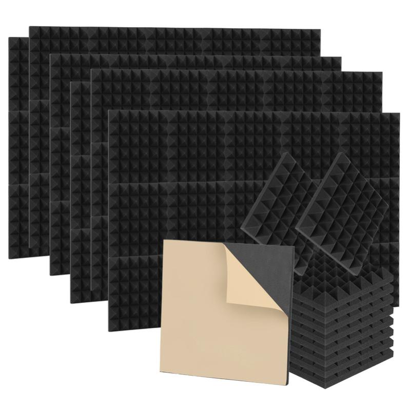 24X Mousse acoustique Mousse Acoustique pour Podcasting, Studios d