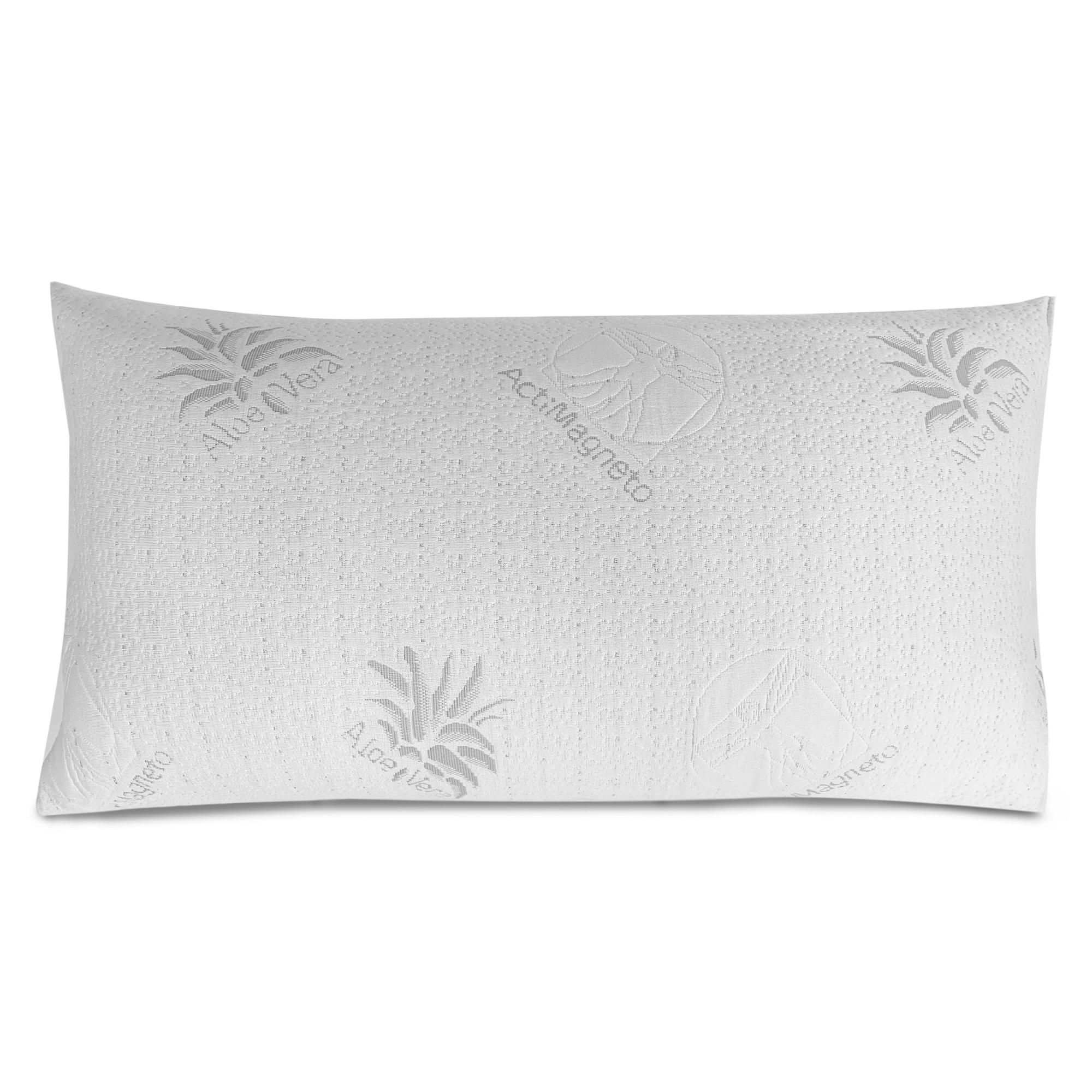 TIENDA EURASIA Almohada Viscoelastica Funda de Aloe Vera Antialergica 90 x 40 cm Leroy Merlin