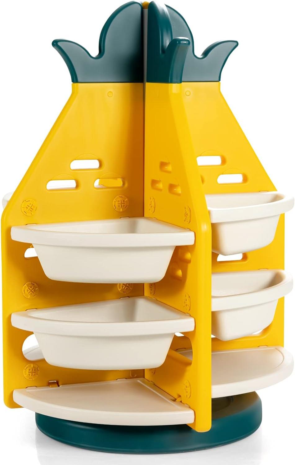 Étagère de rangement rotative - TRAHOO - Rotating Storage Rack - Vert Étagère de rangement rotative - TRAHOO - Rotating Storage Rack - Vert