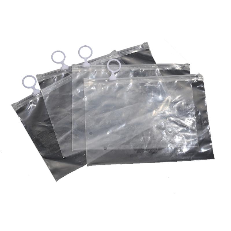 2 Sacs De Rangement Transparents Zynewa - 38x24x32cm, Fermeture éclair - Pour Livres Ou Vêtements