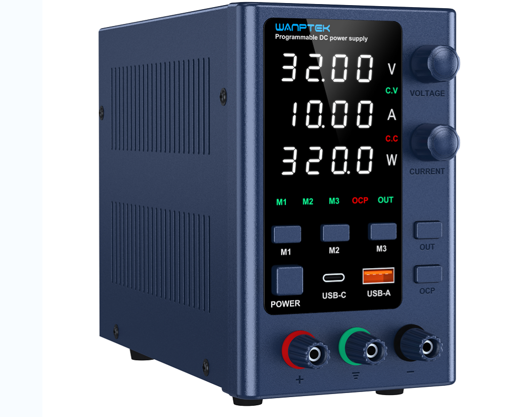 Alimentazione di Tensione RK6006-C 60V 6A Alimentatore da banco a Tensione Regolabile da CA a CC a 4 cifre Regolabile
