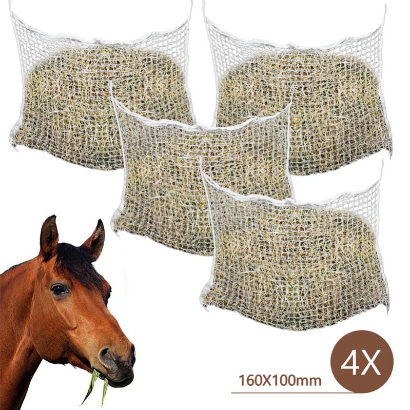 Rete Porta Fieno "easy Fill" - Apertura Con Anello Per Un Rapido Riempimento Larghezza Maglie 5 Cm - Foto 3