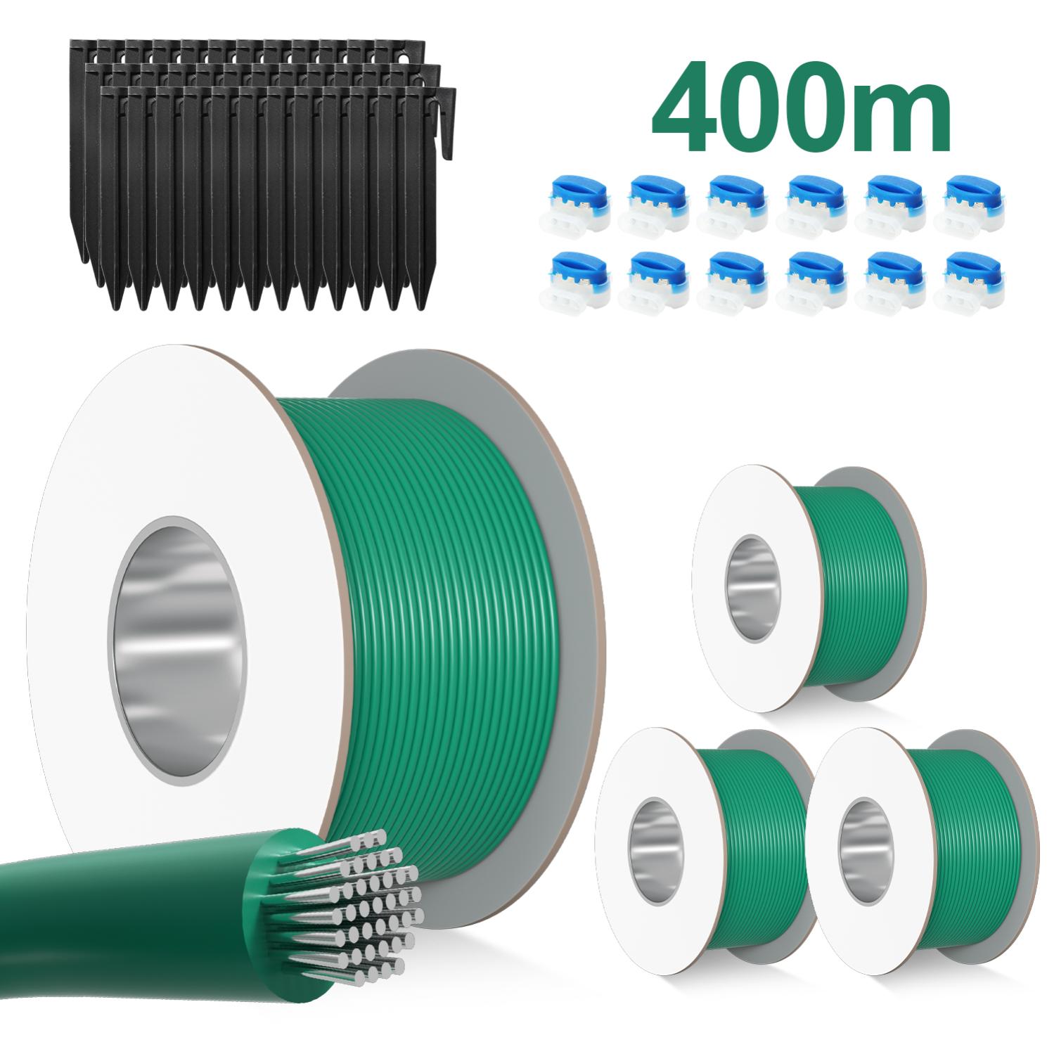400 m Câble périphérique pour robots tondeuses + piquets de terre — free download