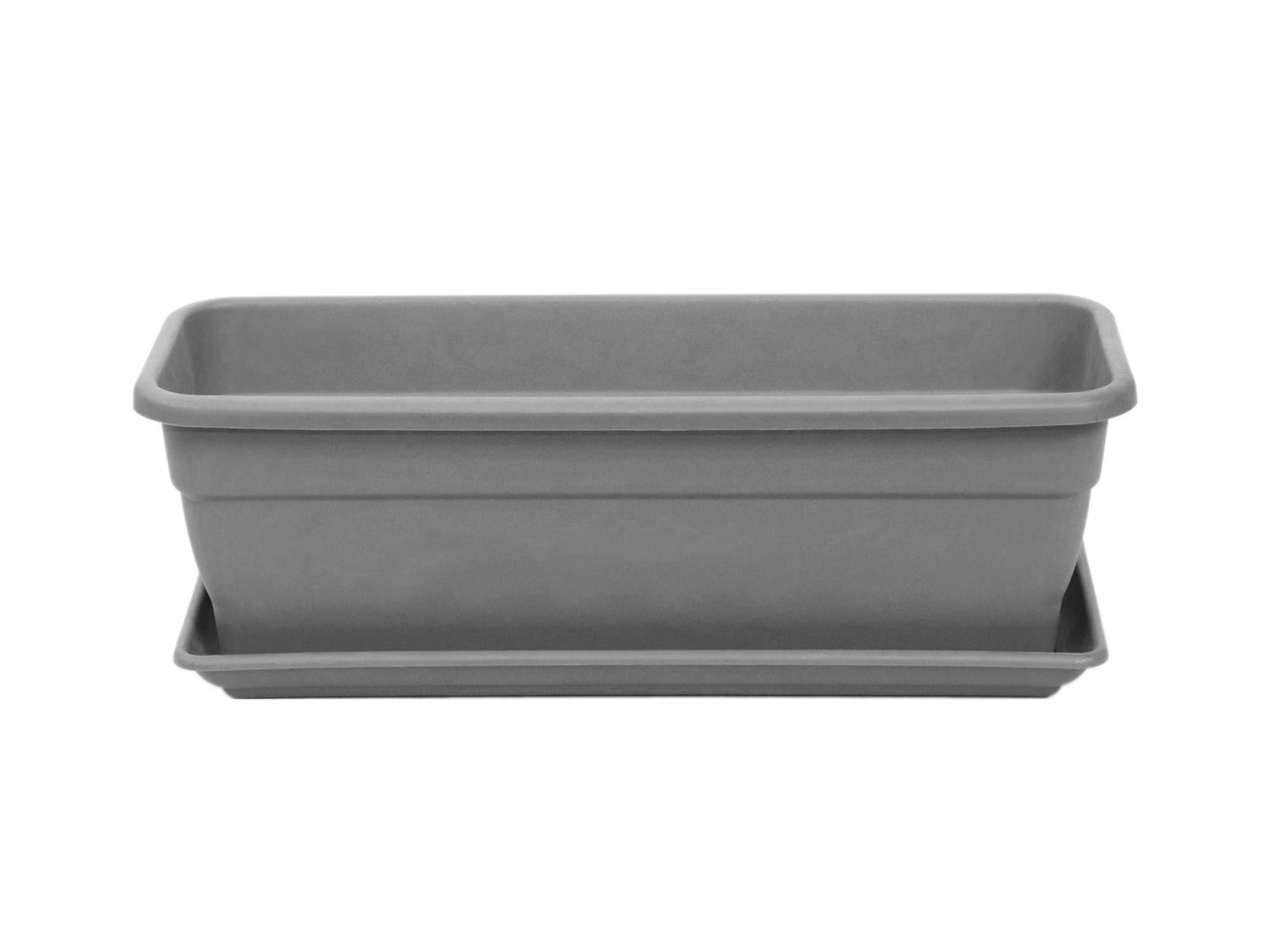 Jardinera Eva 50 Cm Gris Leroy Merlin 1147