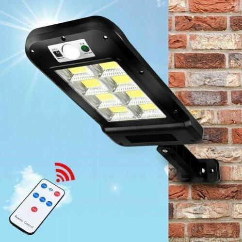 Lampione Faro Led Stradale 300w Con Staffa Pannello Solare Crepuscolare - Offici