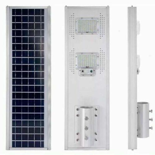 Lampione Da Giardino A Led Solare Ecoworld - Illuminazione Stradale Automatica, Acciaio Inox