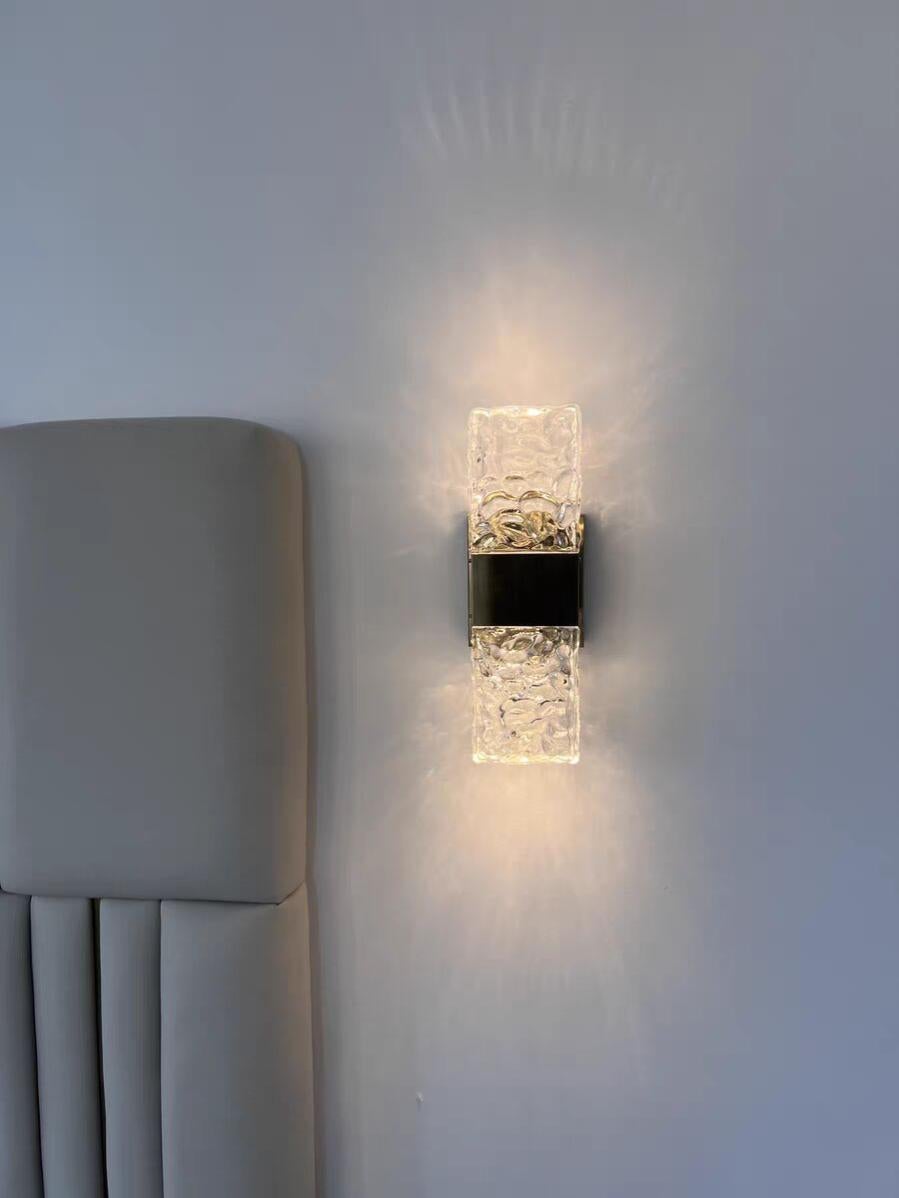 Grande lampe de vanité LED noire, 1 paquet d'applique murale de salle ...