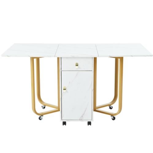 Tavolino Da Caffè Pieghevole Con Altezza Regolabile E Supporto Per Coppe - Design Elegante, Nero, 53x37.5x71.5 Cm