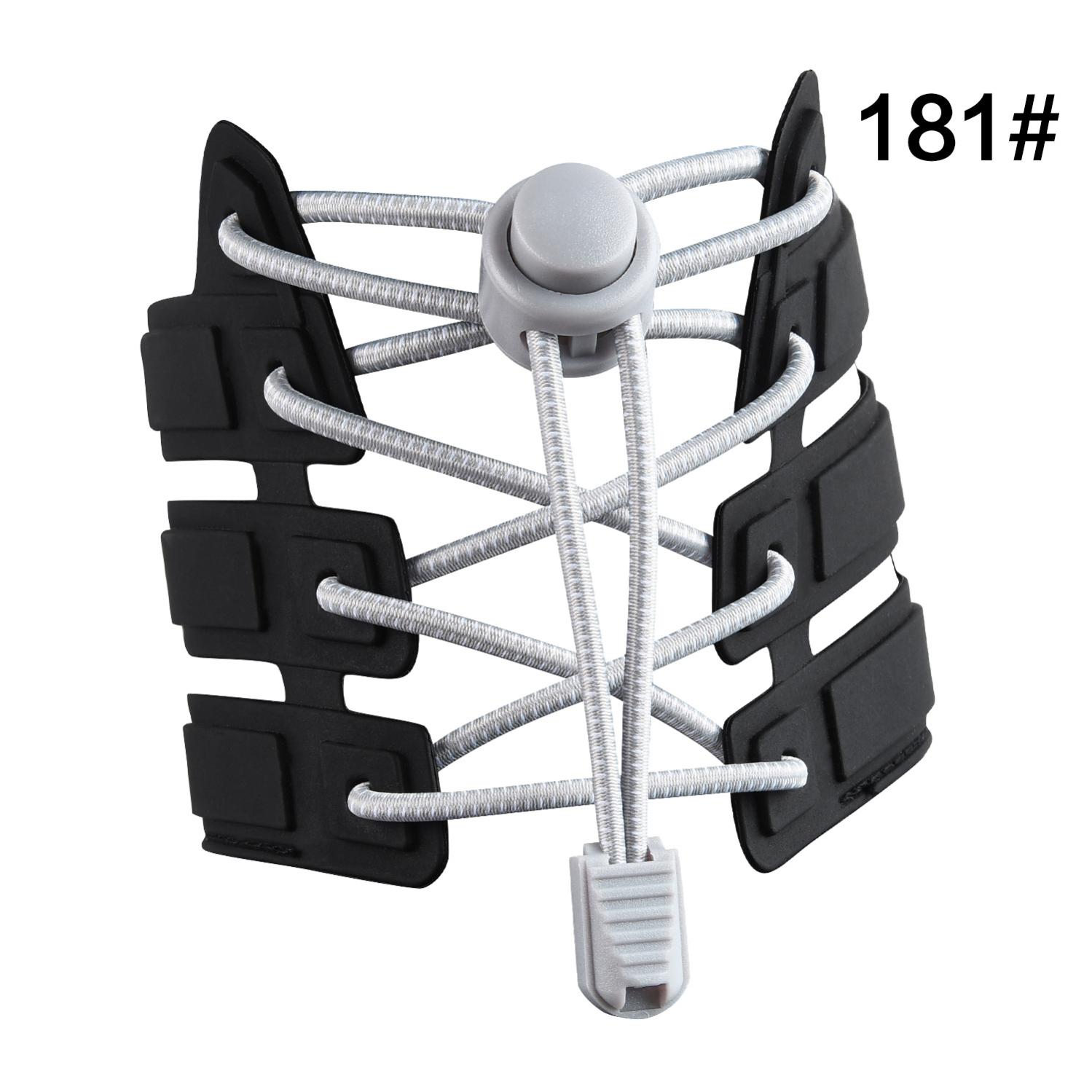 Lacets élastiques Sans Nœud - 1 Paire De 100 Cm - Faciles à Installer Pour Chaussures De Sport, Enfants Et Adultes