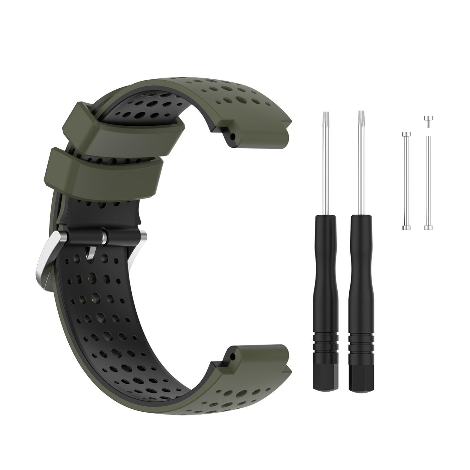 735xt Garmin Forerunner 220 Cinturino Bracelet Steel Buckle