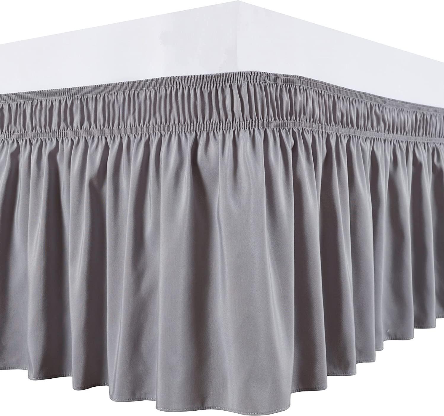 Jupe De Lit 200x150 Horbaunal Lot De 2 Jupes De Berceau, Jupe De Lit En Microfibre Jupe Lit Bébé Polyester Doux