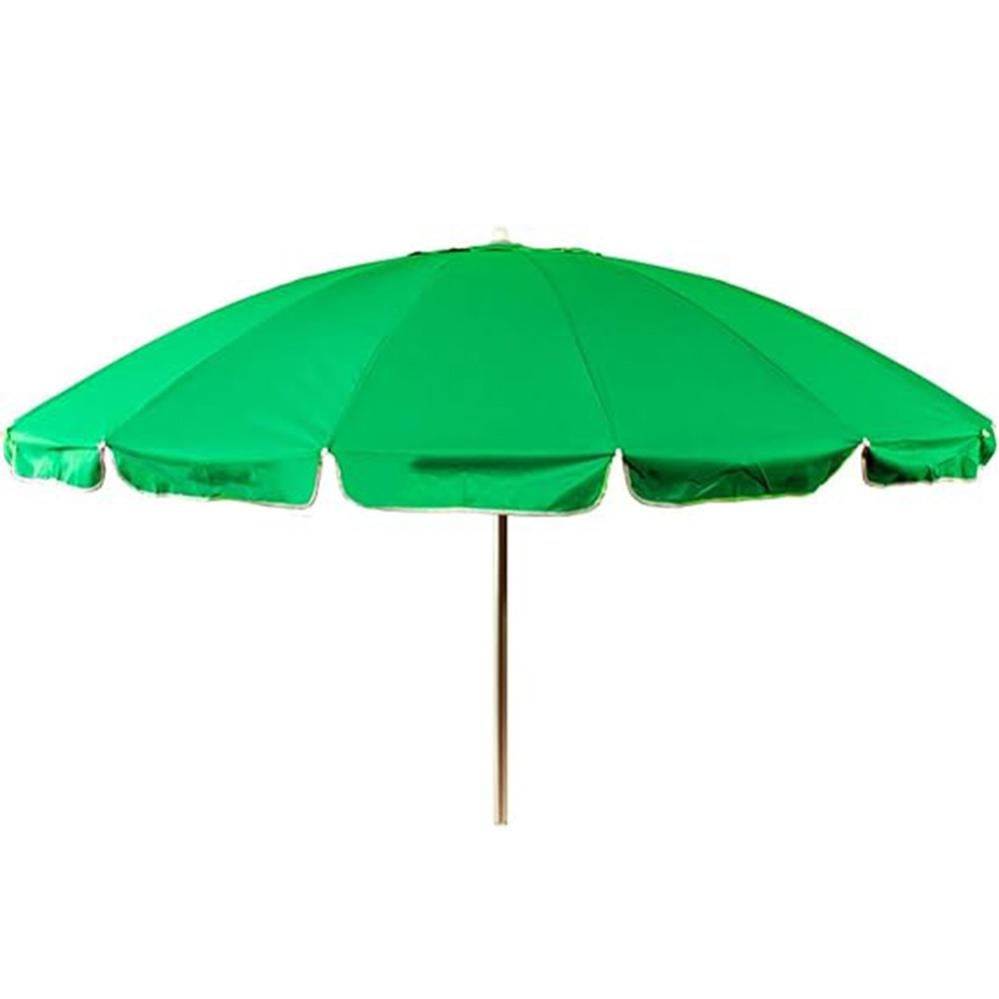 Ombrellone Spiaggia 240 Cm - 16 Stecche Fiberglass, Alluminio, Con Trivella - Foto 8