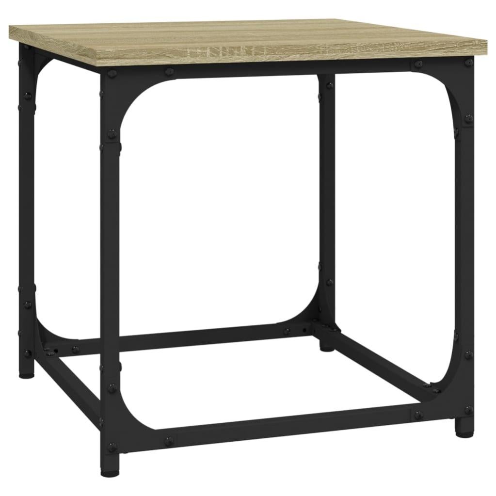 Table d'appoint Chêne sonoma 40x40x40 Bois d'ingénierie - 2