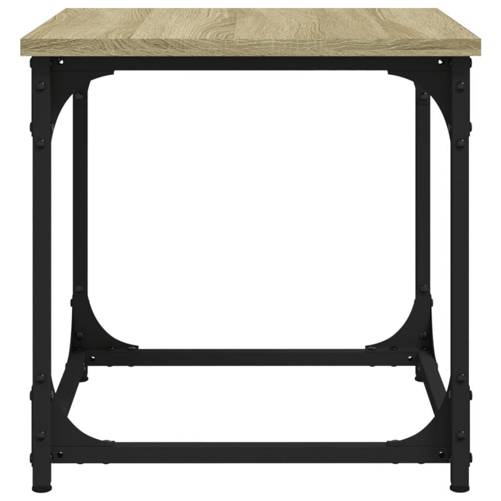 Table d'appoint Chêne sonoma 40x40x40 Bois d'ingénierie - 6