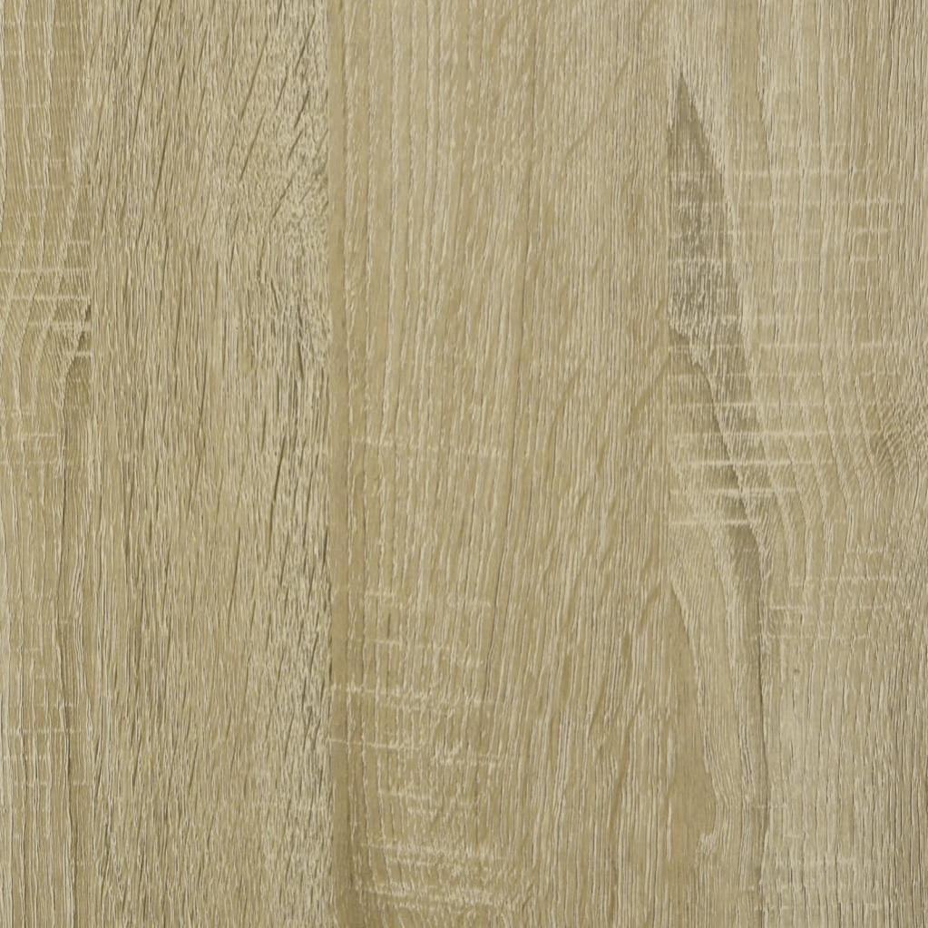 Table d'appoint Chêne sonoma 40x40x40 Bois d'ingénierie - 8