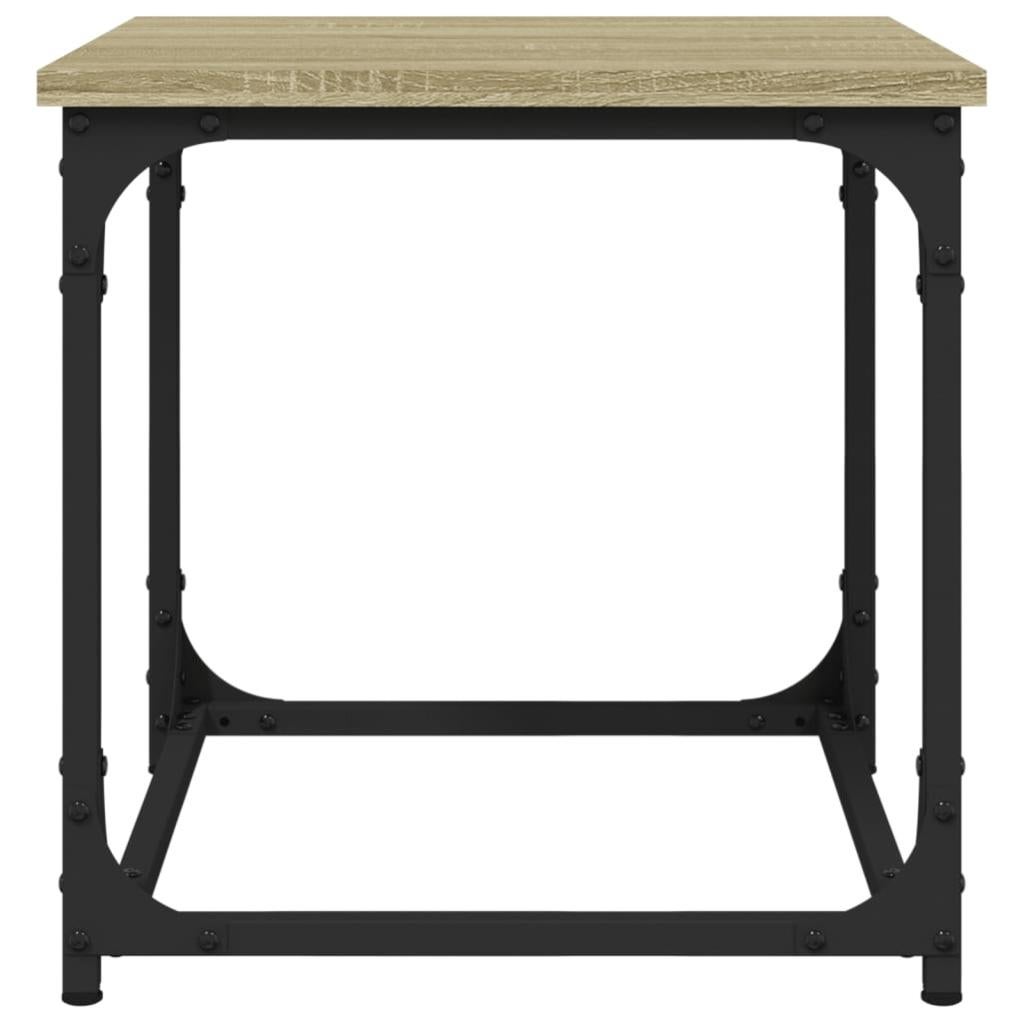 Table d'appoint Chêne sonoma 40x40x40 Bois d'ingénierie - 5