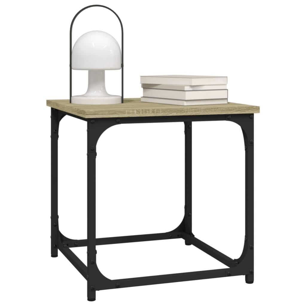 Table d'appoint Chêne sonoma 40x40x40 Bois d'ingénierie - 4