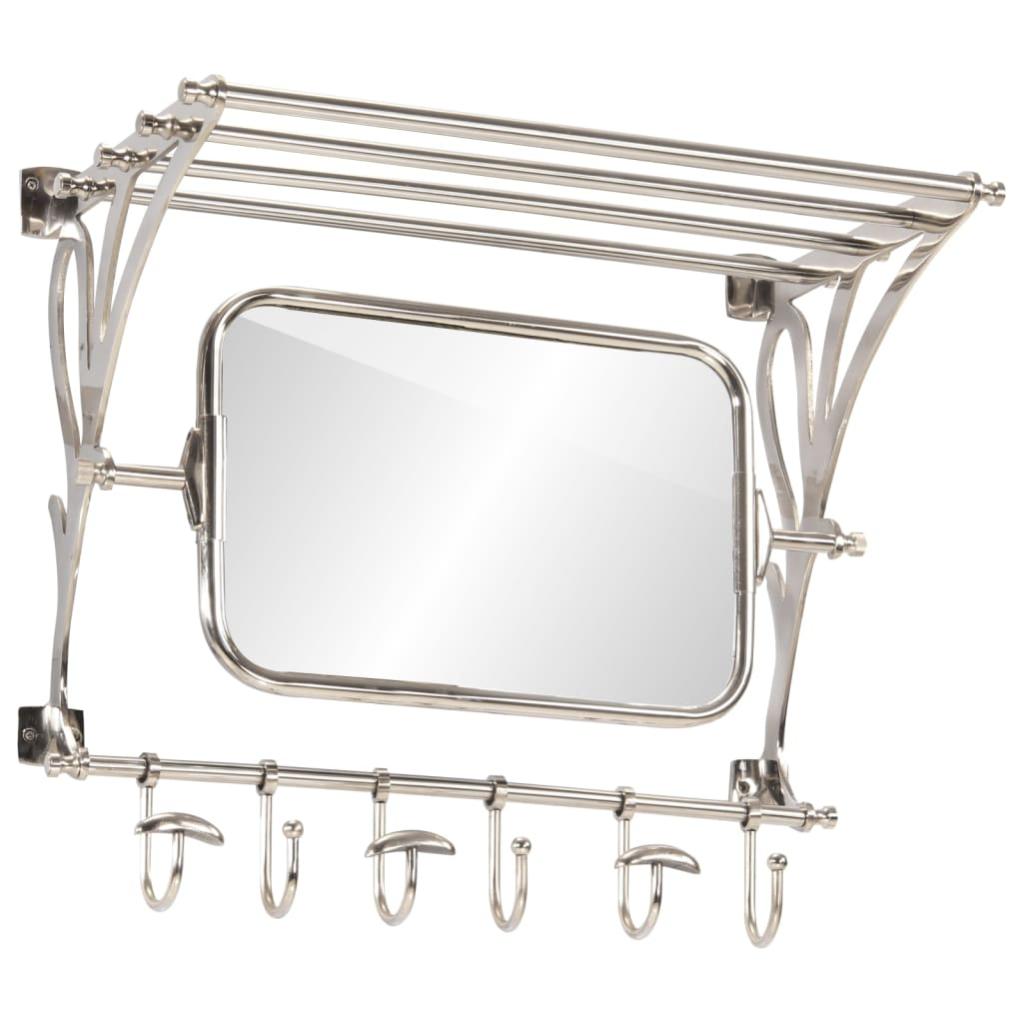 Porte manteau mural chapeau et bagage en bronze train | Selency