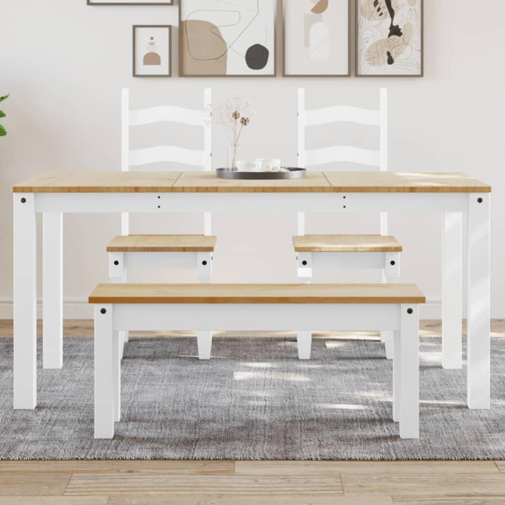 Banc de jardin 109x44x45 cm bois massif de douglas