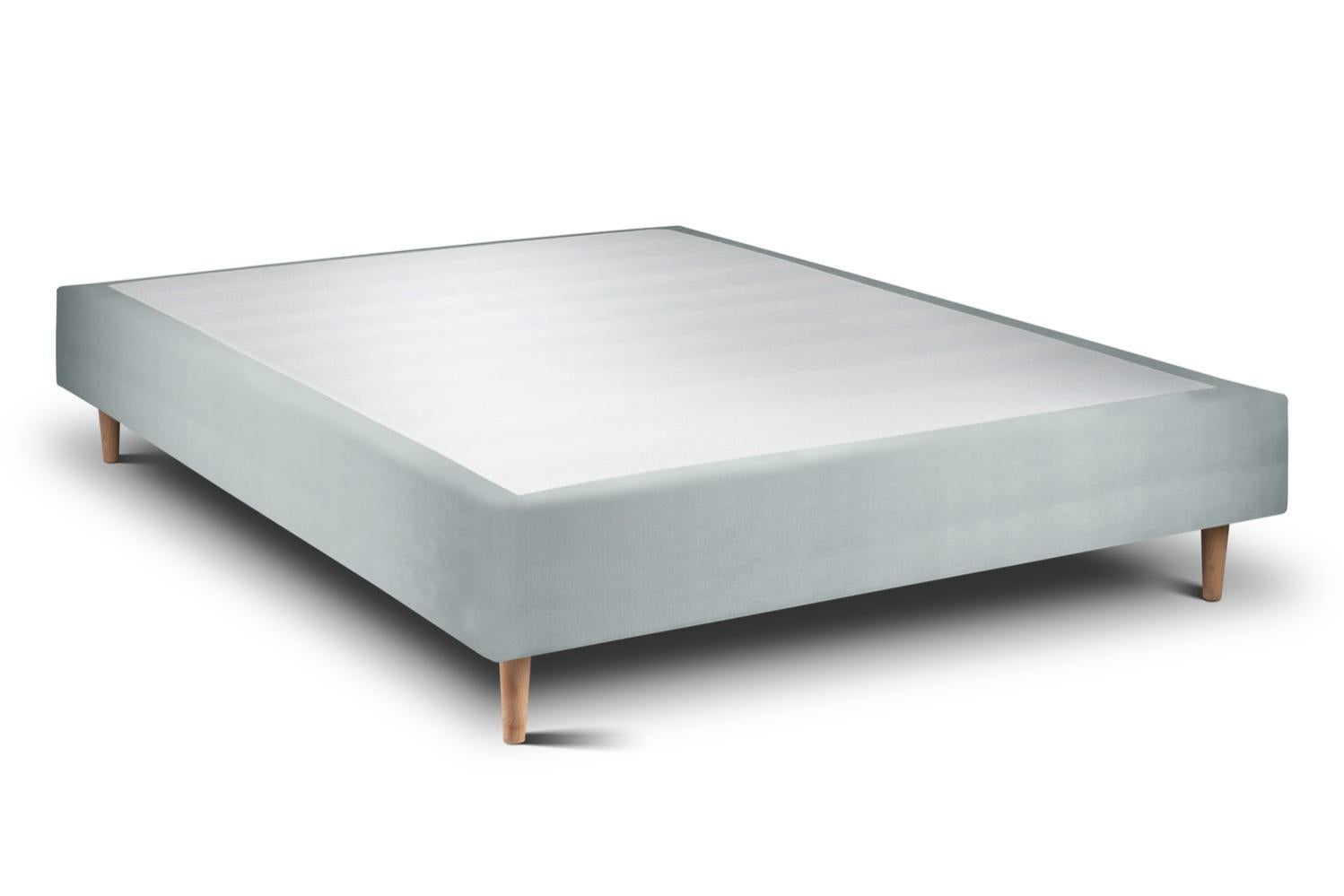 Sommier Tapissier Bouclette Beige 150x200 Cm - Structure Bois Massif, Livré Assemblé, Hauteur 35 Cm - 8