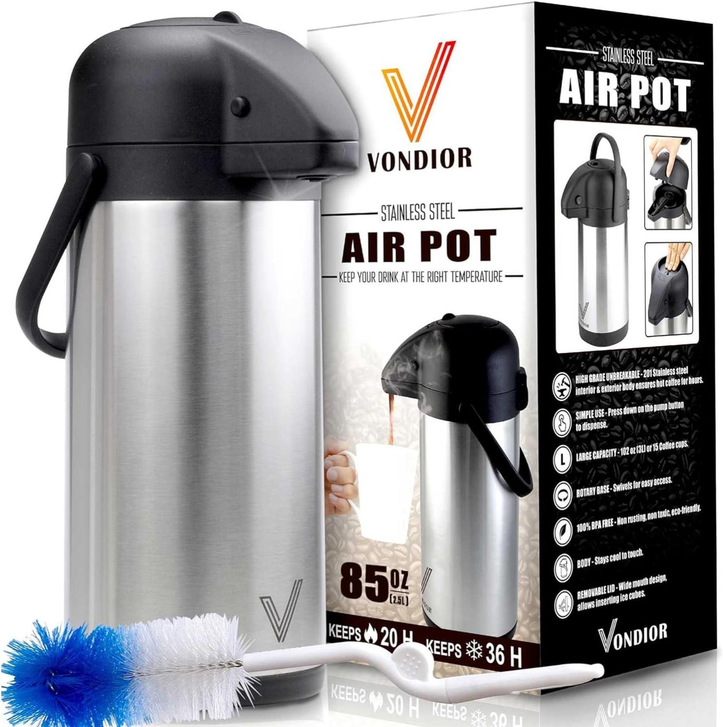 Distributeur de boissons chaudes et froides Vondior 3L - 2