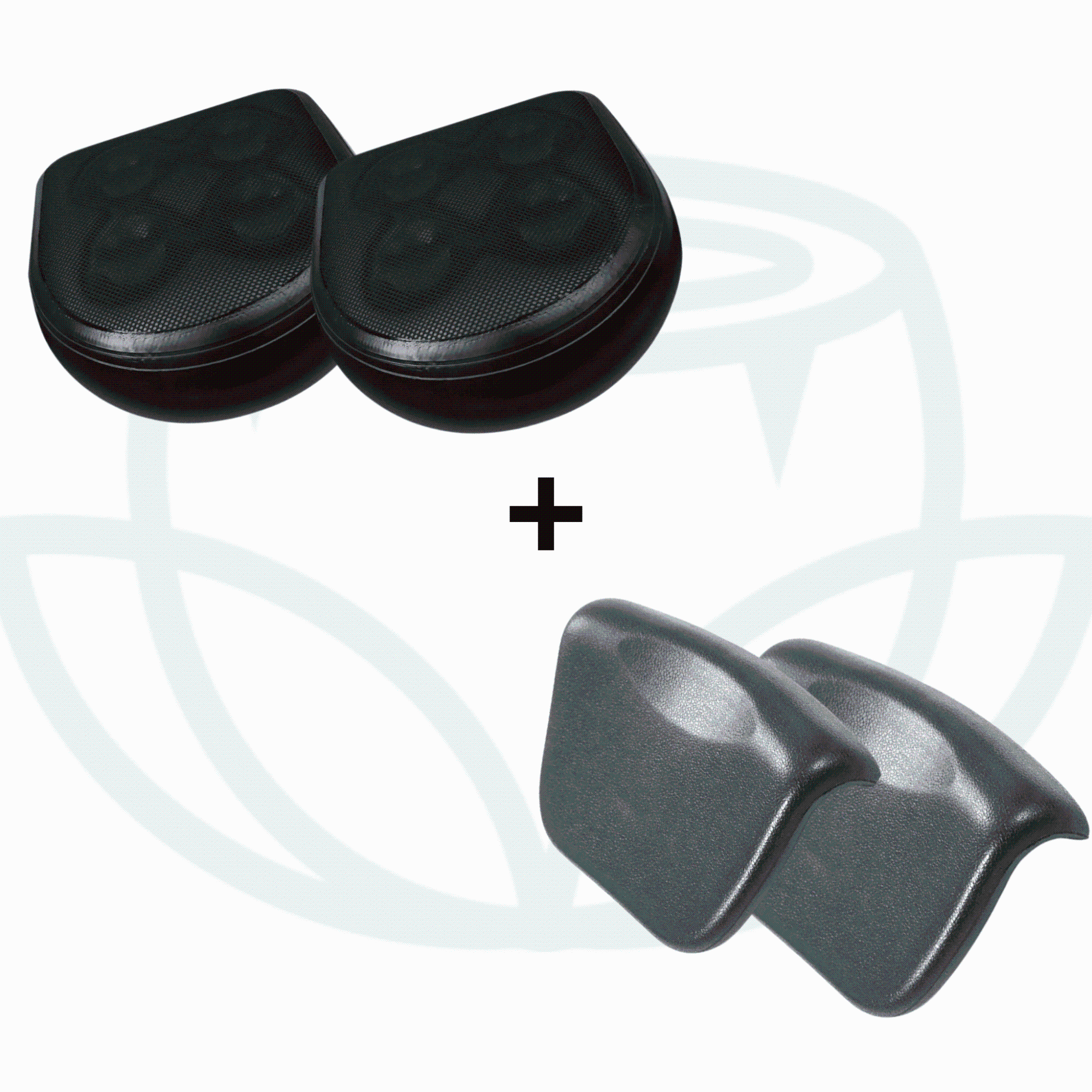 PACK DE 4 sièges pour mécanisme de fixation supérieur siège de toilette