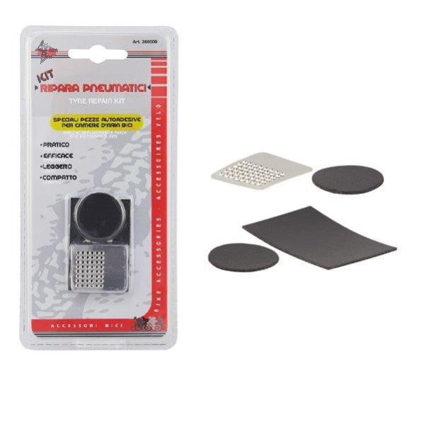 Pulitore Cerchi Sheryl&Rain Kit Riparazione Camera D'Aria Bici,176 Pezzi Portatile Kit Per Bici MTB E Strada - 8