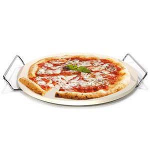 Piastra In Pietra Lavica Etnea Personalizzabile - Per Pizza E Barbecue, Made In Italy - Foto 10