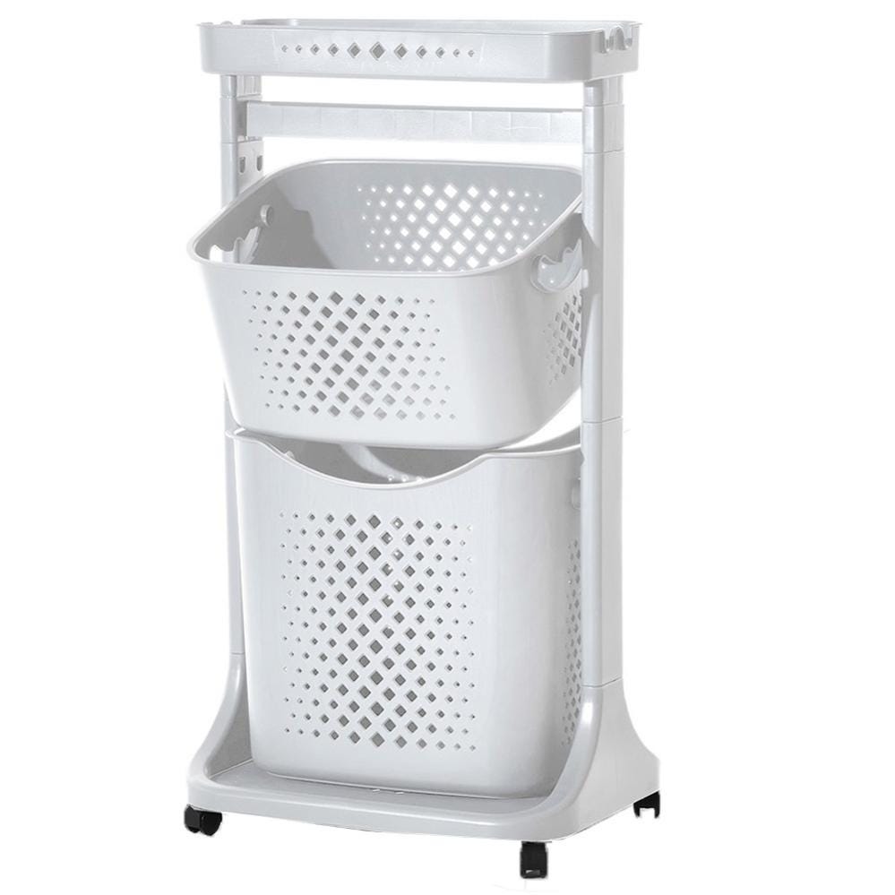 Cesto Portabiancheria Pieghevole 50L - Impermeabile, Con Maniglie, Per Bucato O Giocattoli - Foto 5