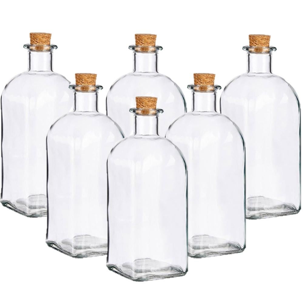 Barattolo Laurea in Vetro con Tappo Sughero - 80 ml