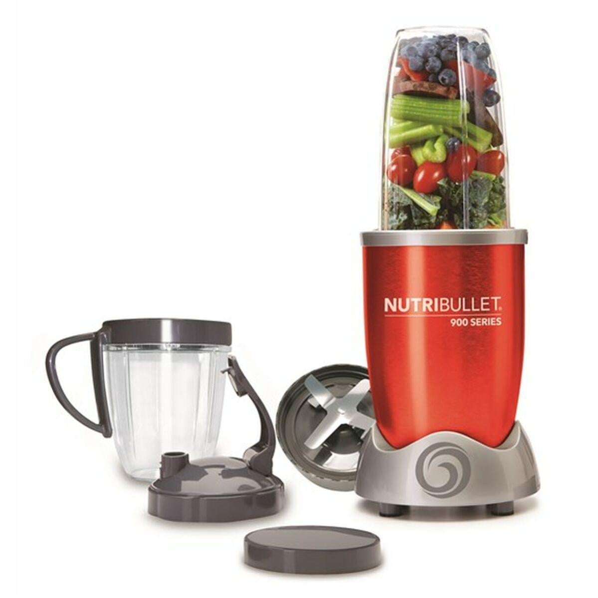2 Gobelets Nutribullet 532ml Avec Couvercles - Compatibles 600W/900W - Sans BPA, Transparents