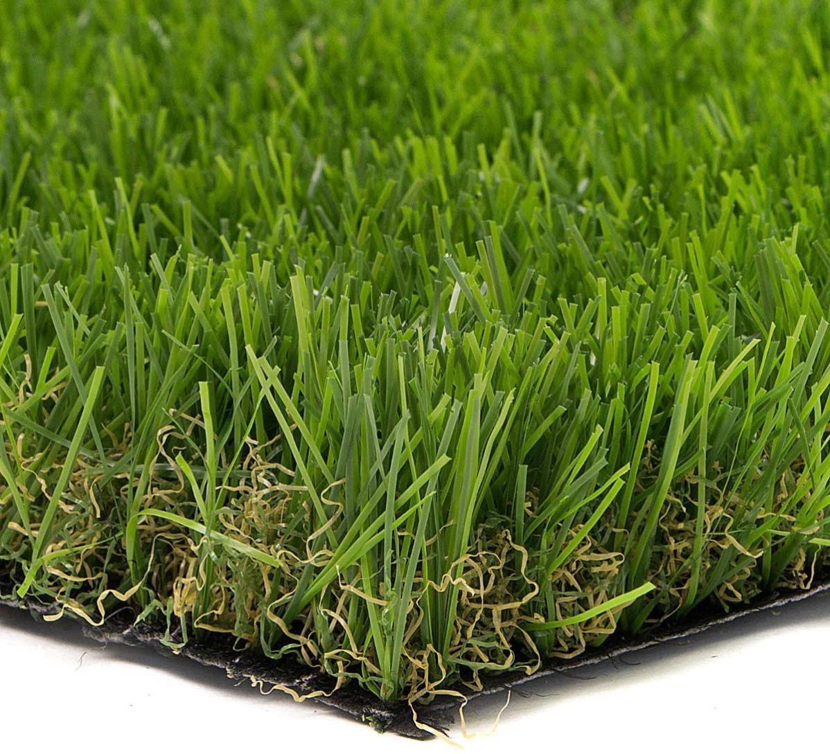 PRATO SINTETICO VERDE 2 X 20 M SPESSORE 35 Mm BICOLOR - Foto 2