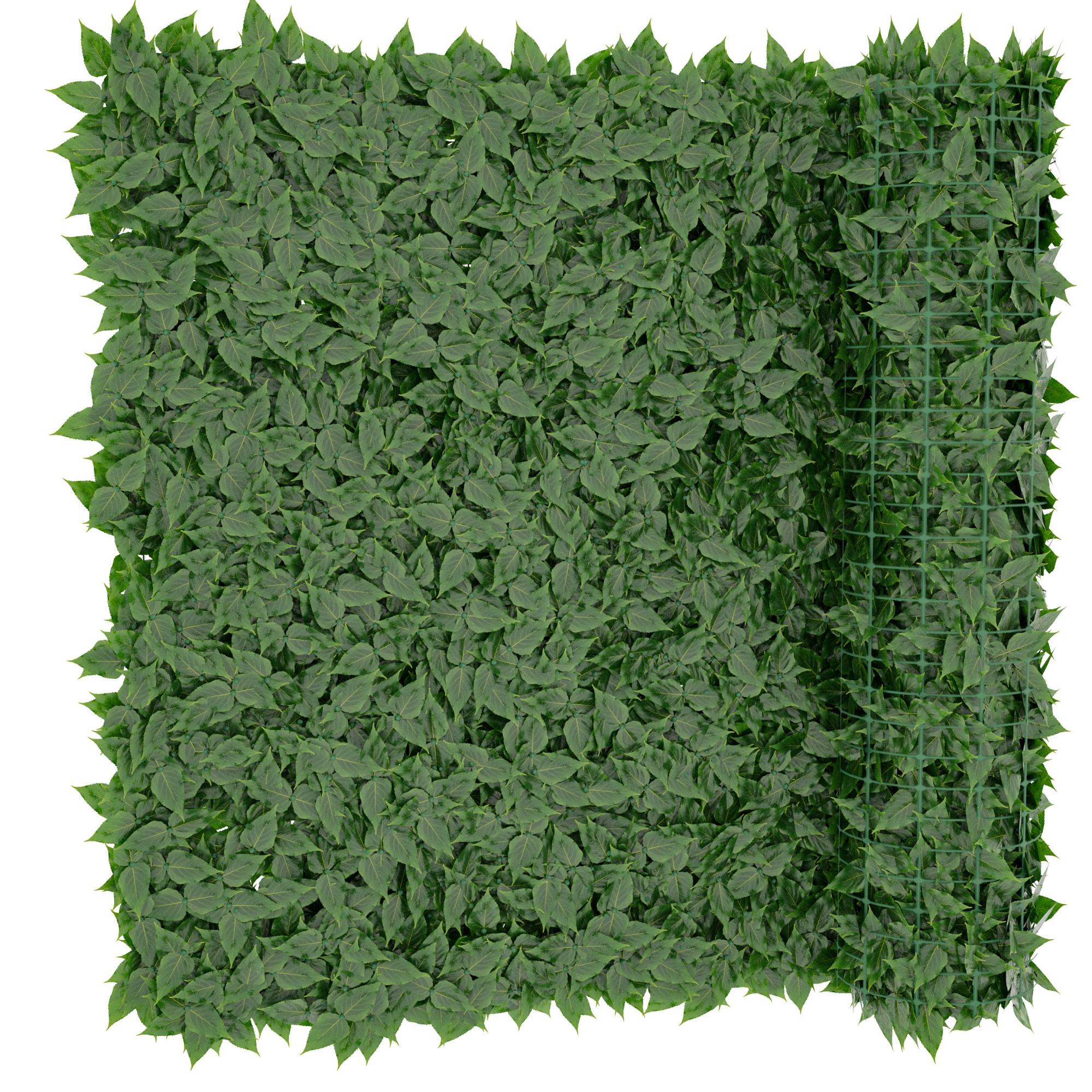 Arella Siepe Finta 1.5x3 Artificiale Edera Sempreverde Giardino Sintetica Pianta