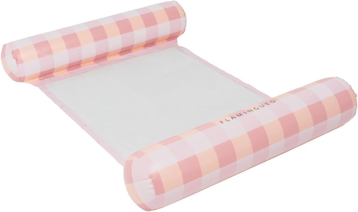 Flotador De Piscina Flamingo – PVC Resistente, Multiposición, Mide 74x54x15 Cm Y Soporta 80 Kg