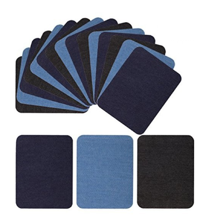 26 toppe termoadesive per abbigliamento, 12,5 x 9,5 cm, non