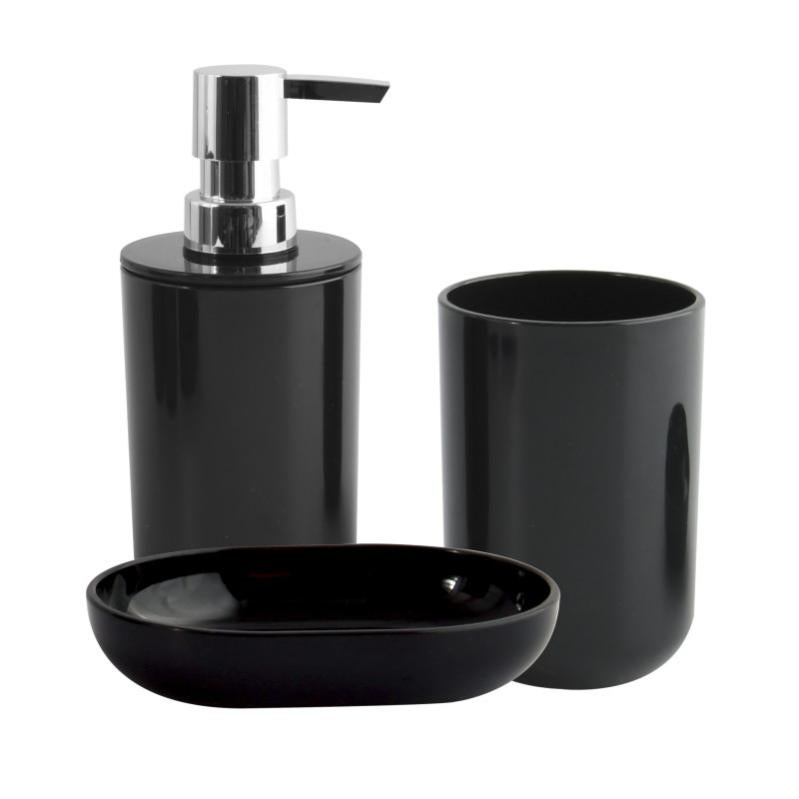 Porte-savon En Céramique MAONIE Lavande Mat - Distributeur De Savon élégant Pour Salle De Bain