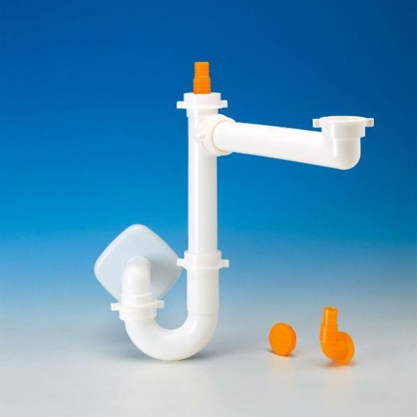 Set Scarico E Troppopieno Viega 90 Mm Sifone Sifone Lavello Cucina Scarico - Foto 3